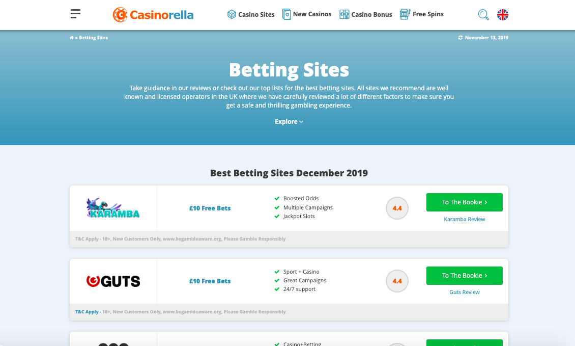 top 5 sites for sportsbook betting
